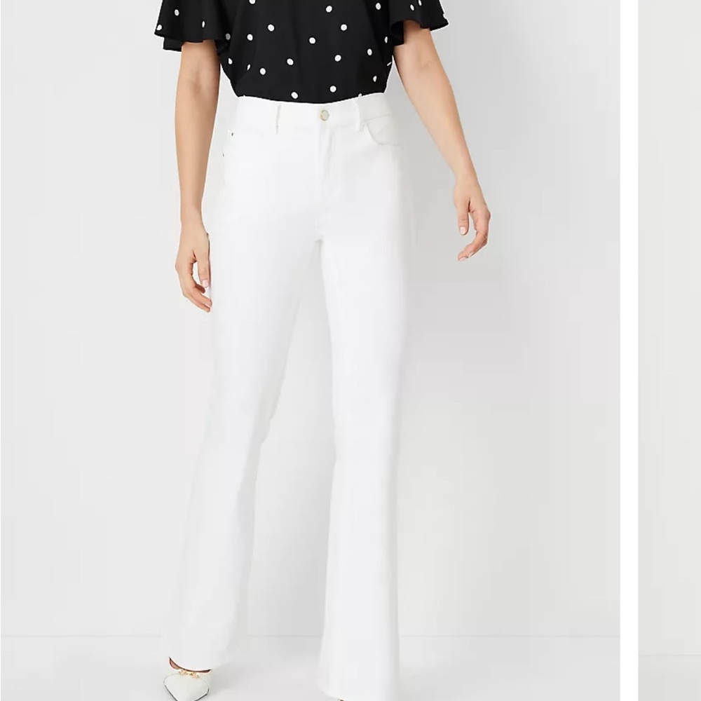 Women’s Ann Taylor White Jeans